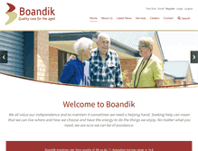 Tablet Screenshot of boandiklodge.org.au